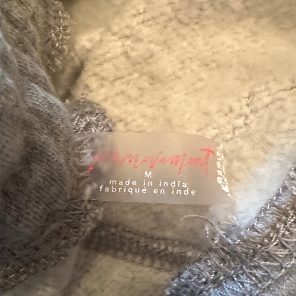 Free People Gray Hoodie and Sweatpants Set - Picture 15 of 16